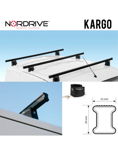 Kargo - Citroen Berlingo (solo con solapa de techo trasera) x2
