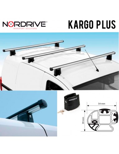 Kargo Plus - Renault Kangoo (only with rear roof flap) x2