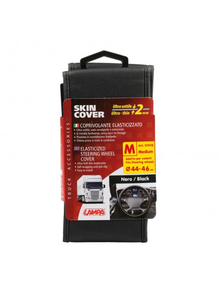 FUNDA VOLANTE PROTECTORA NEGRO 44-46 CM