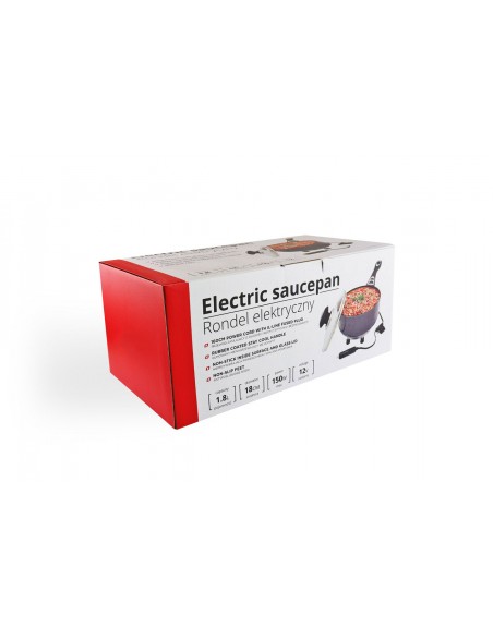 OLLA ELECTRICA CON TAPA 12V 150W 18CM X 8CM