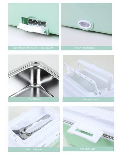 FIAMBRERA ELECTRICA 12/24V CON CUBIERTOS