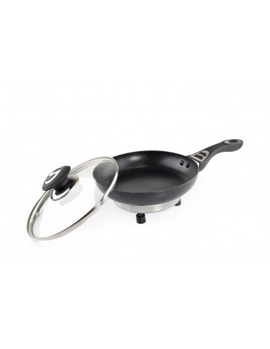 SARTEN ELECTRICA CON TAPA 24V 250W 20CM X 4 CM