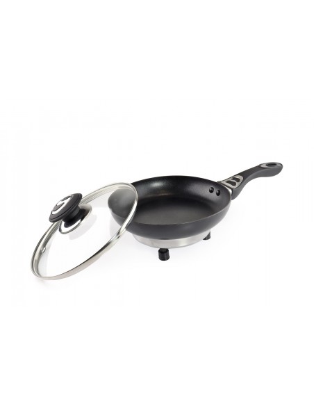 SARTEN ELECTRICA CON TAPA 24V 250W 20CM X 4 CM