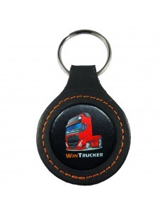 LLAVERO PIEL WINTRUCKER TIPO VOLVO21 ROJO