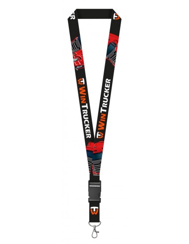 LANYARD WINTRUCKER TIPO SCANIA20 ROJO