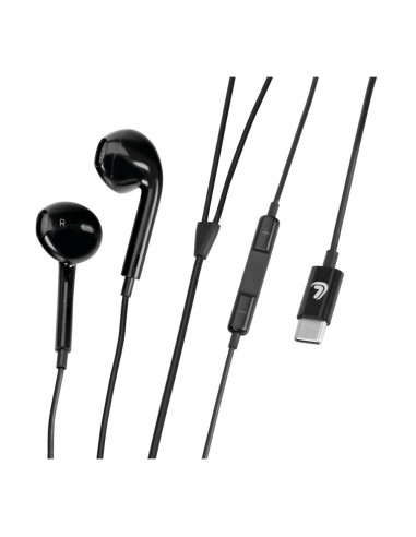 AURICULARES CON MICROFONO Y CABLE USB TYPE-C...