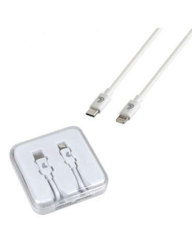 CABLE TIPO C- APPLE 8 PIN ESSENTIAL - 100 CM - BLANCO