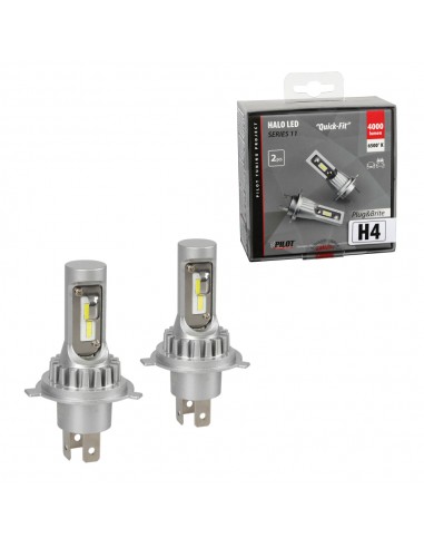 LAMPARA HALO LED SERIE 11 QUICK-FIT H4 15W (2 UNIDADES)