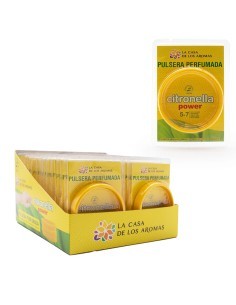 PULSERA CITRONELA PERFUMADA