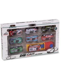 COCHES DE METAL CON LANZADERA 17x29x3 CM