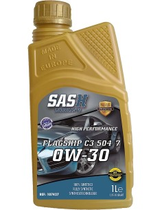 ACEITE SASH FLAGSHIP C3 504/7 0W-30 1L