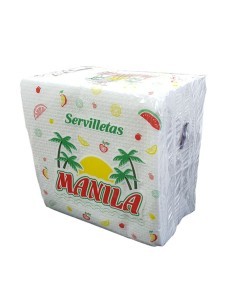 SERVILLETA PAPEL MANILA 30X30 80 UNIDADES