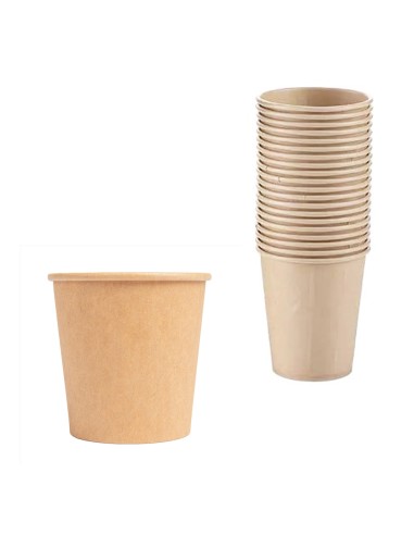 VASO CAFE BIODEGRADABLE 120CCX30 UDS