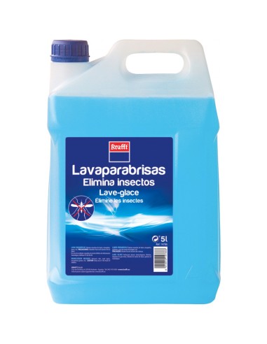 LAVAPARABRISAS Y ANTIMOSQUITOS KRAFFT (GARRAFA 5 LITROS)