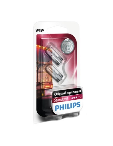 LAMPARA W5W PHILIPS 24V (Blister 2 unds)