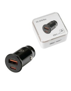 CARGADOR BATERIA ESSENTIAL 2 PUERTOS USB (A+C) - PD 20W -...
