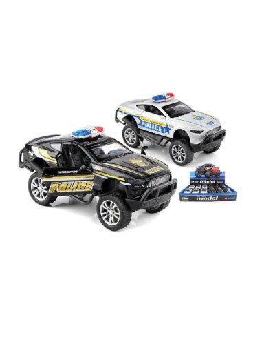 COCHES POLICIA METAL FRICCION 4X4 (EXP.12)