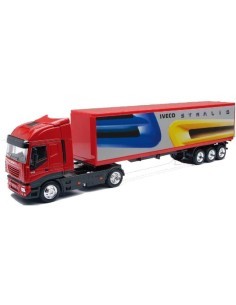 CAMION ESCALA 1/43 IVECO STRALIS CONTENEDOR