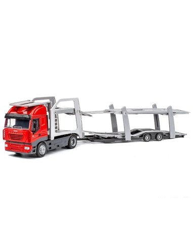 CAMION ESCALA 1/43 IVECO STRALIS PORTA COCHES