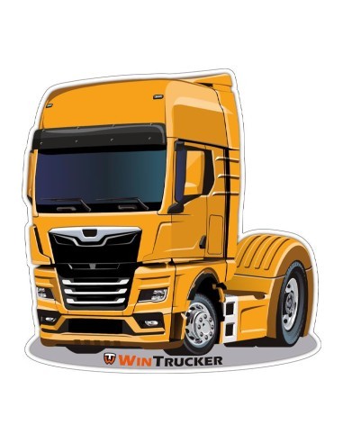 PEGATINA WINTRUCKER TIPO MAN 10x10CM