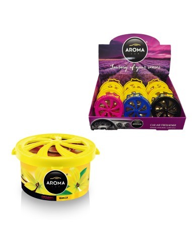 AMBIENTADOR AROMA CAR LATA ORGANIC VAINILLA