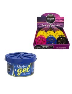 AMBIENTADOR AROMA CAR GEL MAGICO (SELECCIONA FRAGANCIA)