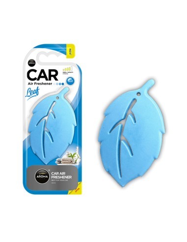 AMBIENTADOR AROMA CAR HOJA 3D (SELECCIONA...