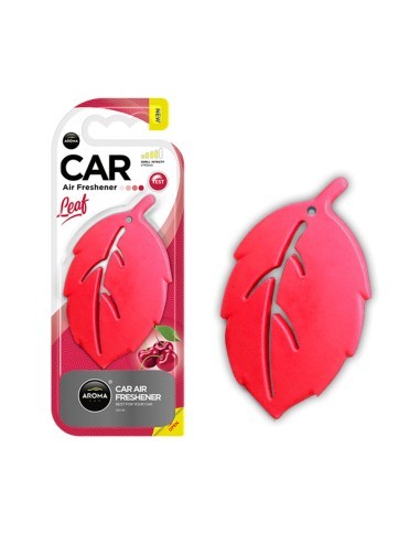 AMBIENTADOR AROMA CAR HOJA 3D (SELECCIONA...