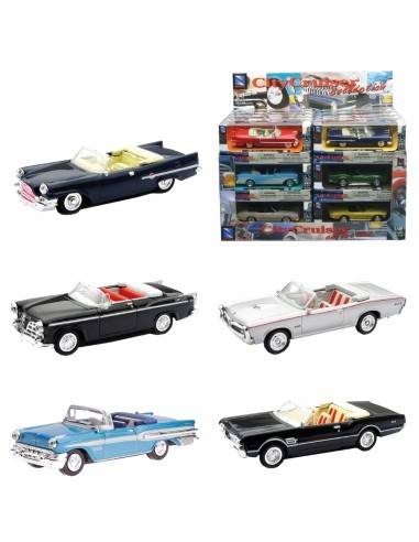 COCHES AMERICANOS ESCALA 1/43 MODELOS SURTIDOS