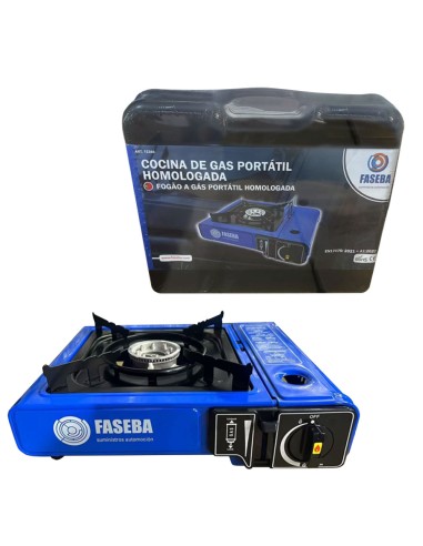 COCINA PORTATIL DE GAS FASEBA HOMOLOGADA