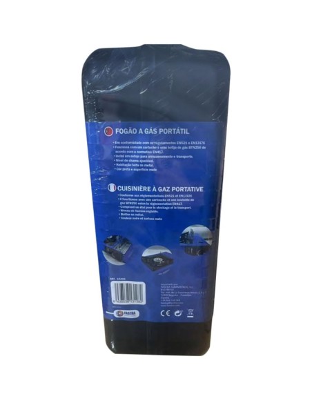 PACK 4 UNIDADES CARTUCHO GAS FASEBA + COCINA FASEBA