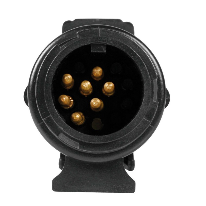 ENCHUFE ADAPTADOR POLOS 13 MACHO 7 HEMBRA