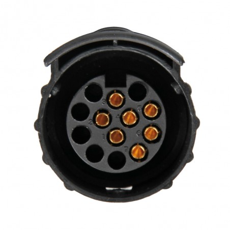 ENCHUFE ADAPTADOR POLOS 7 MACHO 13 HEMBRA