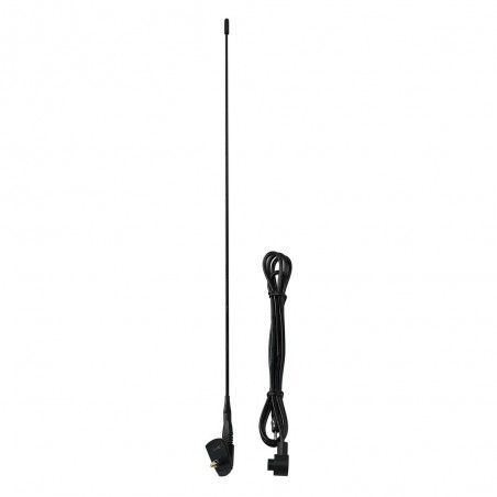 ANTENA TECHO ALTURA 55 CM ACOPLE 10 MM Ø  PARA PEUGEOT, RENAULT, CITROEN