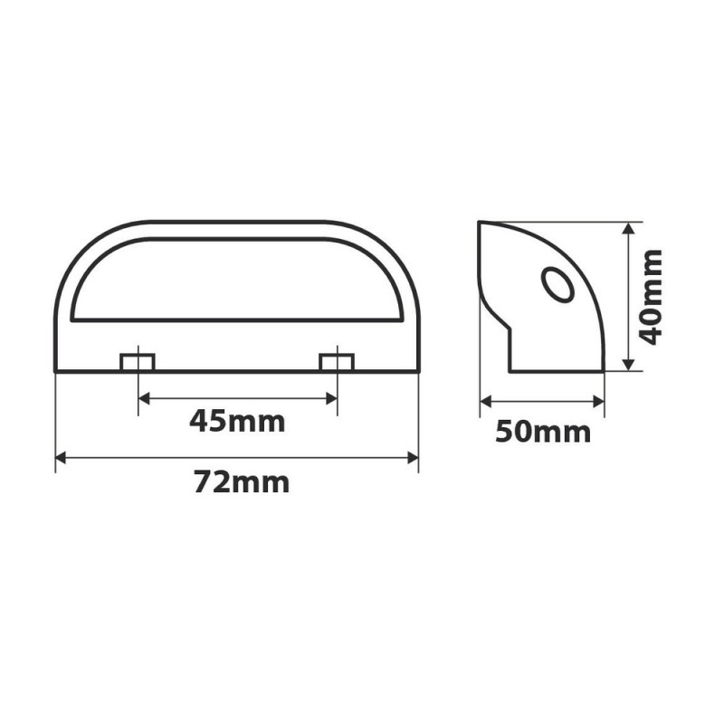 LUZ LED BLANCO 10/30V LARGA ILUMINACION