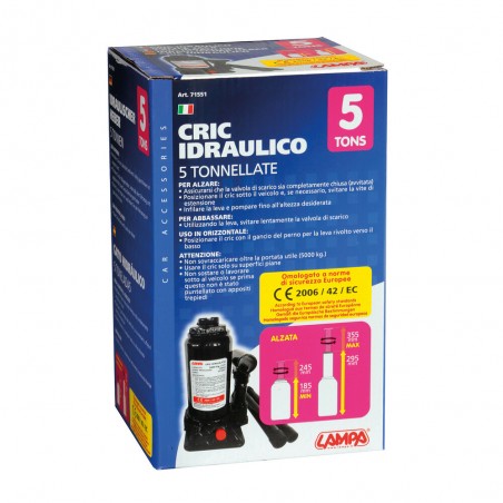 GATO HIDRAULICO 5000 KG HOMOLOGACION GS-TUV