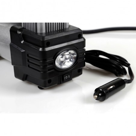 COMPRESOR BICILINDRICO TWIN AIR CON MANOMETRO 12V 200W