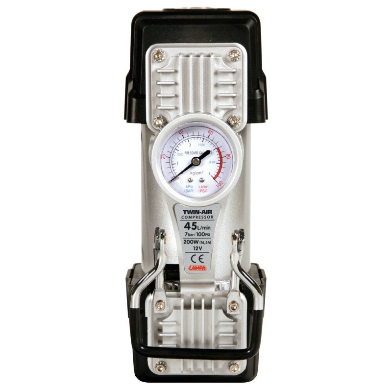 COMPRESOR BICILINDRICO TWIN AIR CON MANOMETRO...