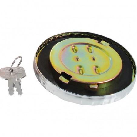 TAPON DEPOSITO COMBUSTIBLE METAL 80 MM CON LLAVE FASEBA