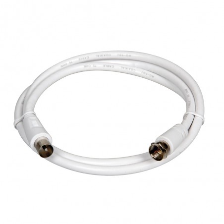 Cable coaxial para antena TV Globo 1 metro