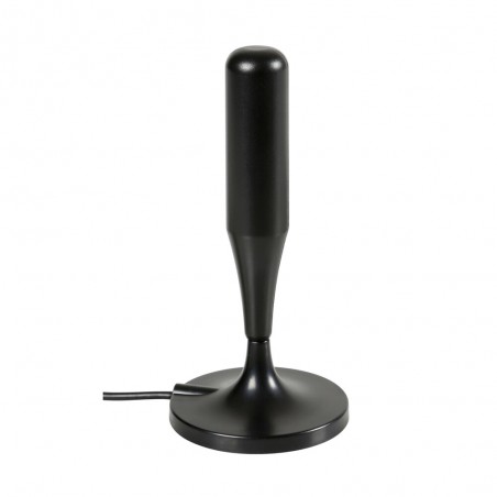 ANTENA TV CON RECEPCION DIGITAL GLOBE-1 PLUS 12/24 V 130 MM