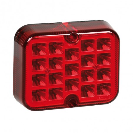 Luz antiniebla trasera led, 12 / 24V