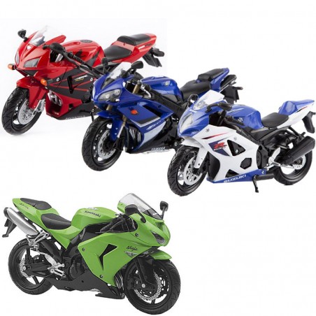MOTO ESCALA 1/12 MODELOS SURTIDOS