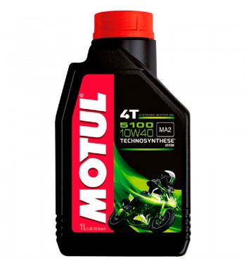 ACEITE MOTUL 5100 10W40 4T TECNOSINTETICO 1 L