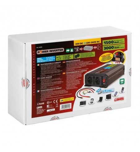 TRANSFORMADOR DE 24V A 220V 1500W