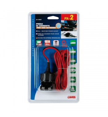 Enchufe externo PX-2 12/24V 2