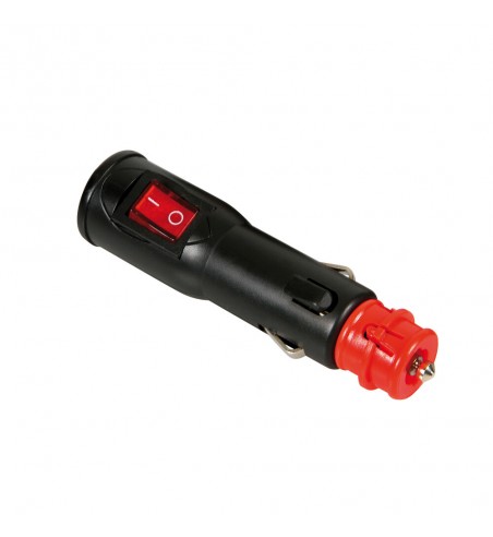 ENCHUFE MECHERO STANDARD DIN INTERRUPTOR ON/OFF 12/24V 10A