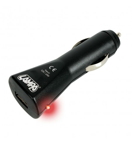 Enchufe mechero 1 puerto USB 500mA