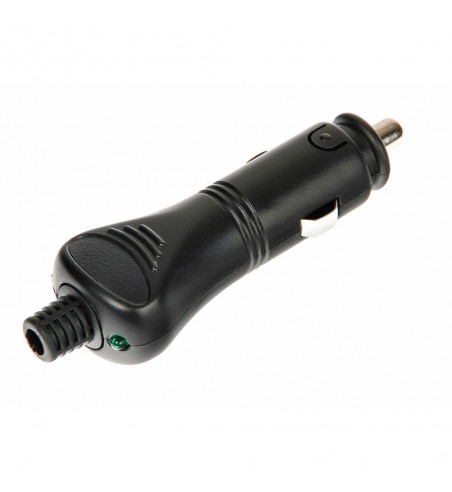 Enchufe mechero conexión rápida indicador led