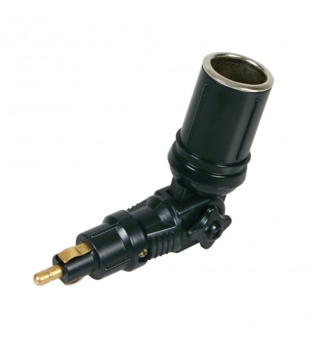 Adaptador enchufe mechero toma standard punta DIN 8A